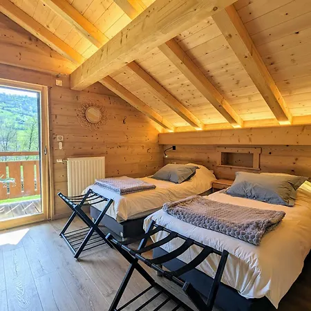 Chalet Lumineux Avec Sauna, Terrasses Et Accessibilite Pmr A Proximite Des Pistes Et Randonnees - Fr-1-589-640 Holiday home *